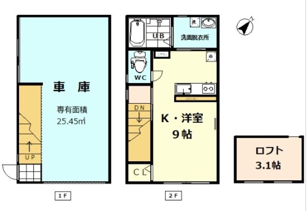 G-areaの物件間取画像